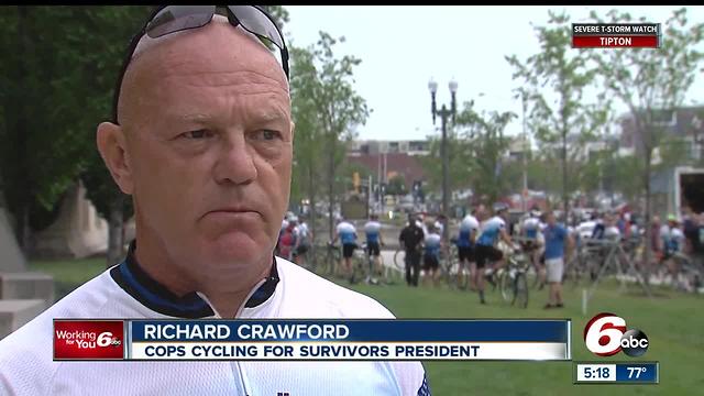 Cycling for cops: Remembering those who have lost their lives in the line of duty