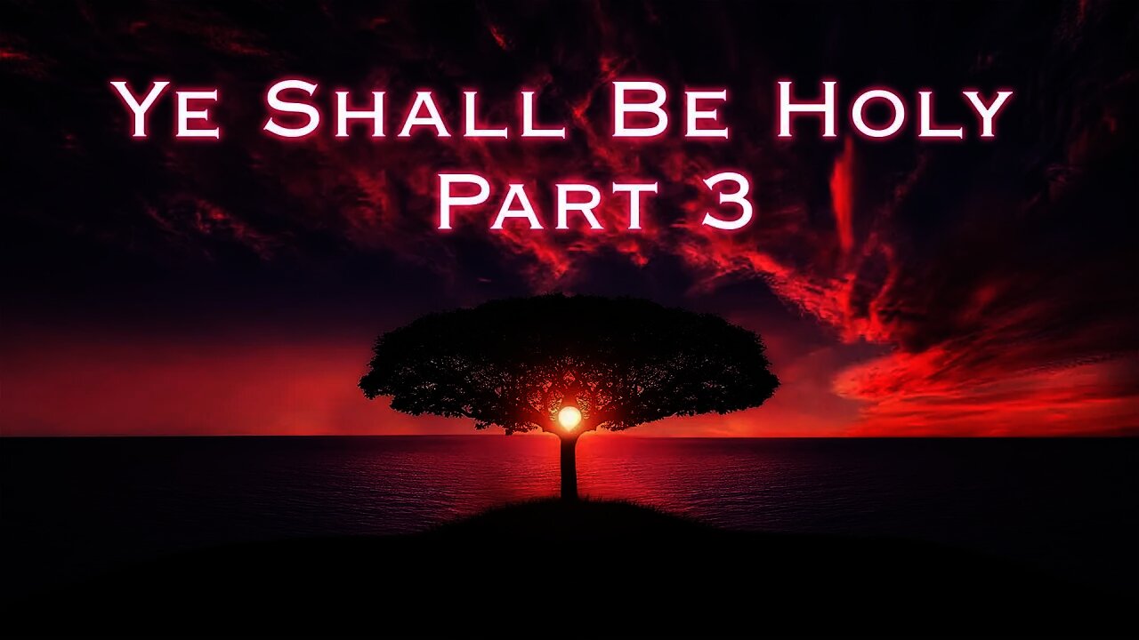 Ye Shall Be Holy - Part 3 | Pastor Anderson Preaching