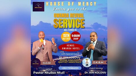 The Great Move of the Holy Spirit - Part 2 | Gwanda Revival Service | Dr. Ian Ndlovu