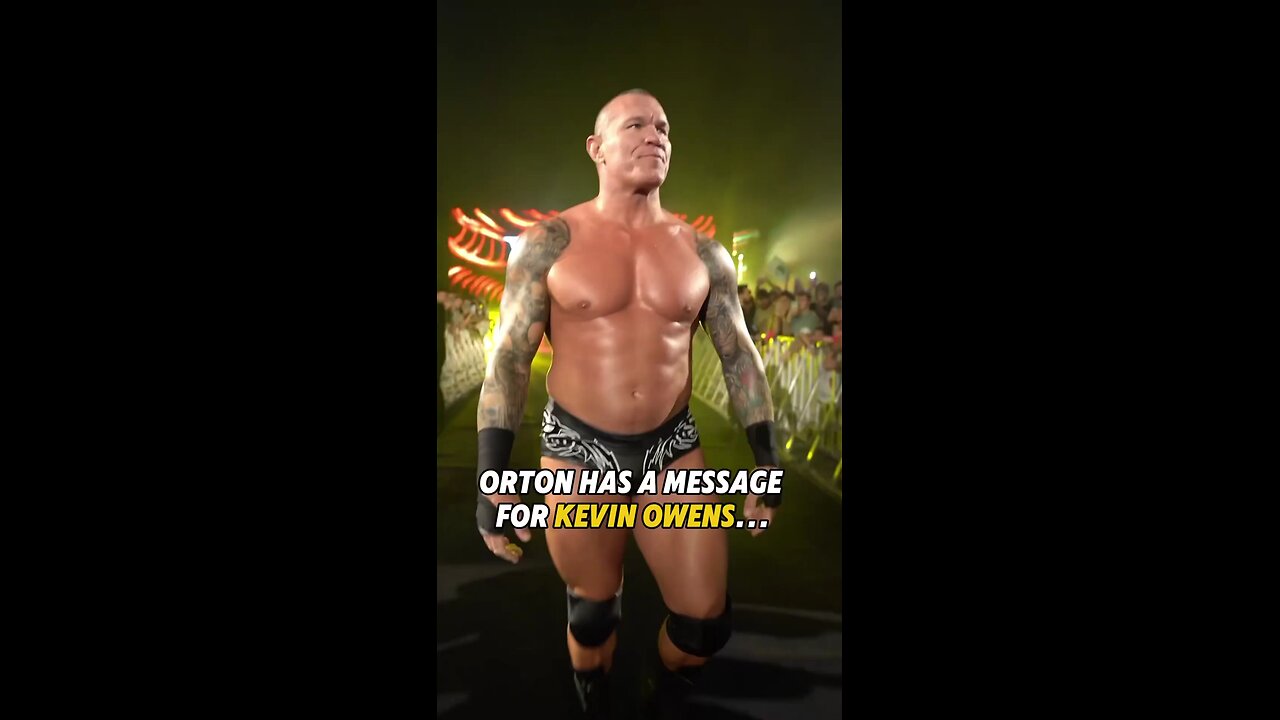 Special message from Randy Orton to Kevin Owens... 👀🐍