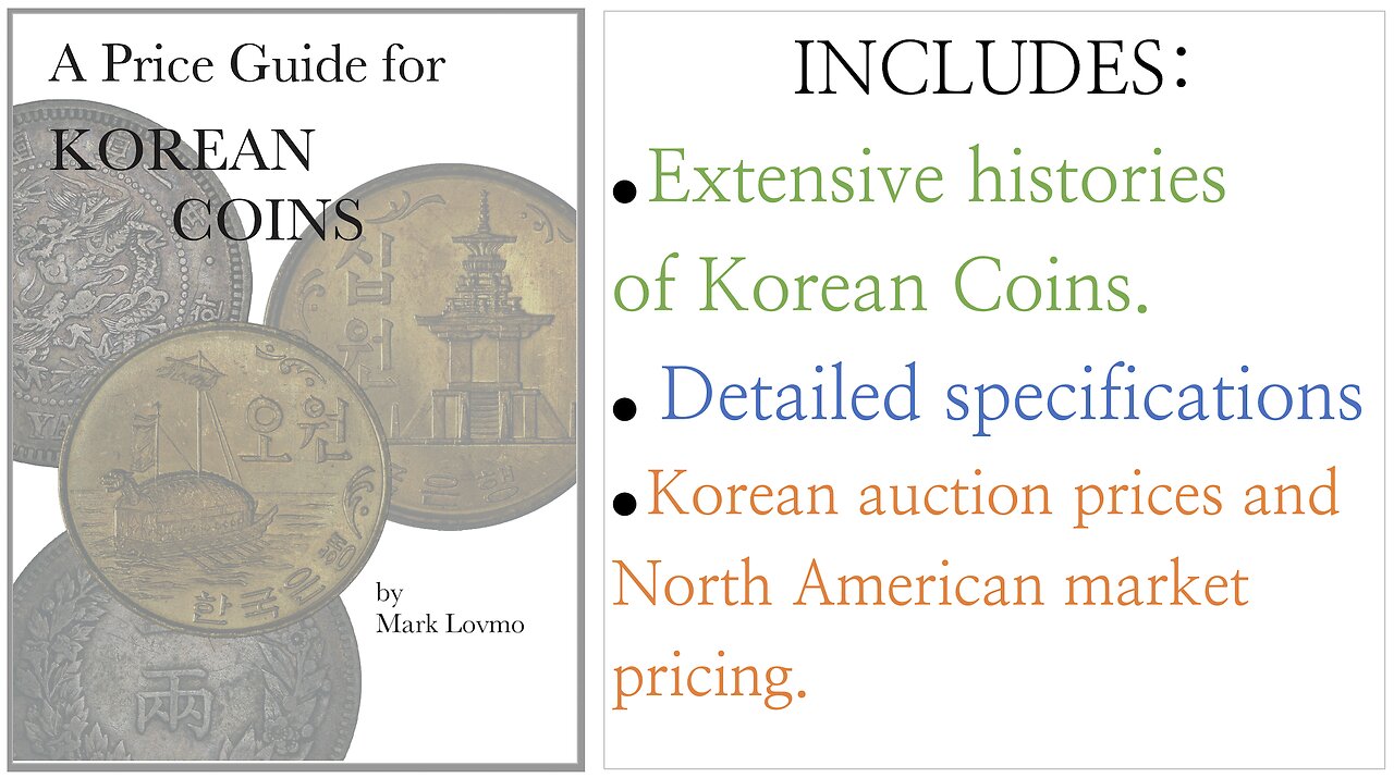 🌈🌈 New Korean Coin Price Guide Highlights Increasingly PROFITABLE Collectibles 🌈🌈