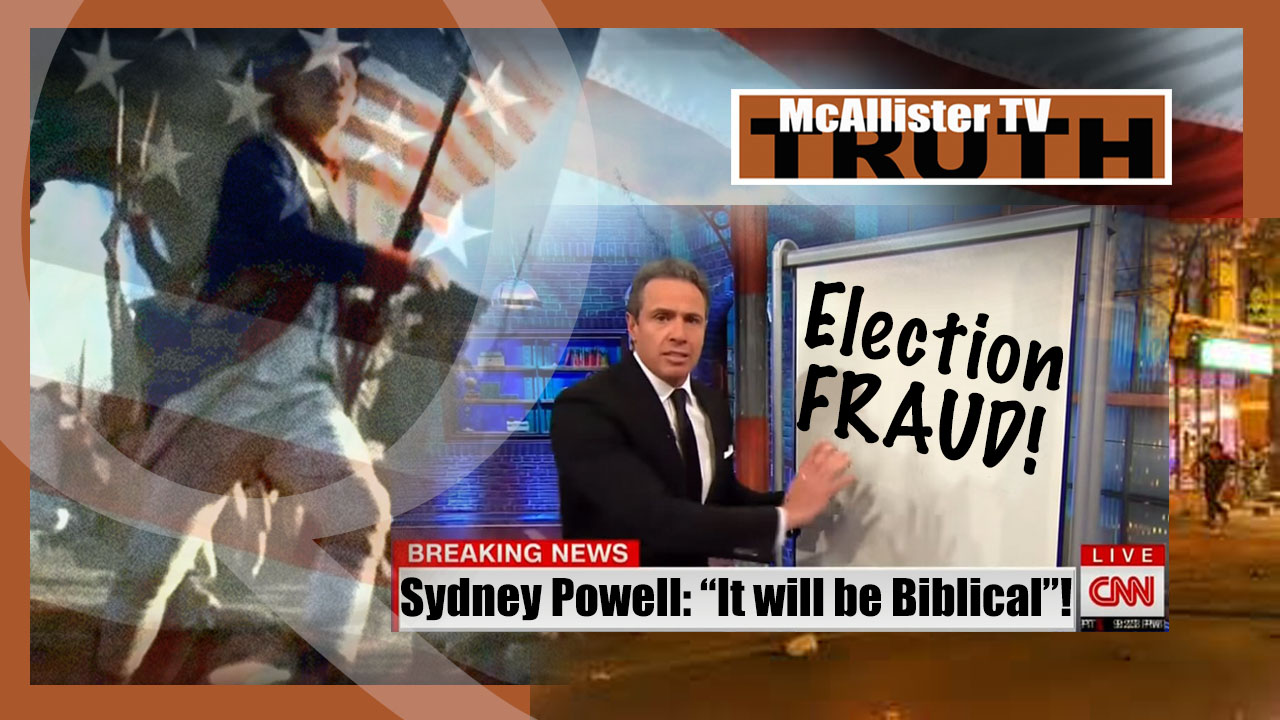 The DEM PROPAGANDA Machine is IMPLODING! Sidney Powell...BIBLICAL!