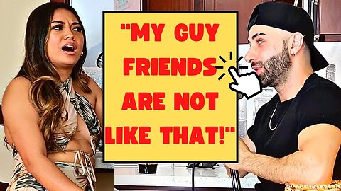 Cute Girl THINKS "A lOT Of Guy Friends Is Okay While Dating" (PODCAST)