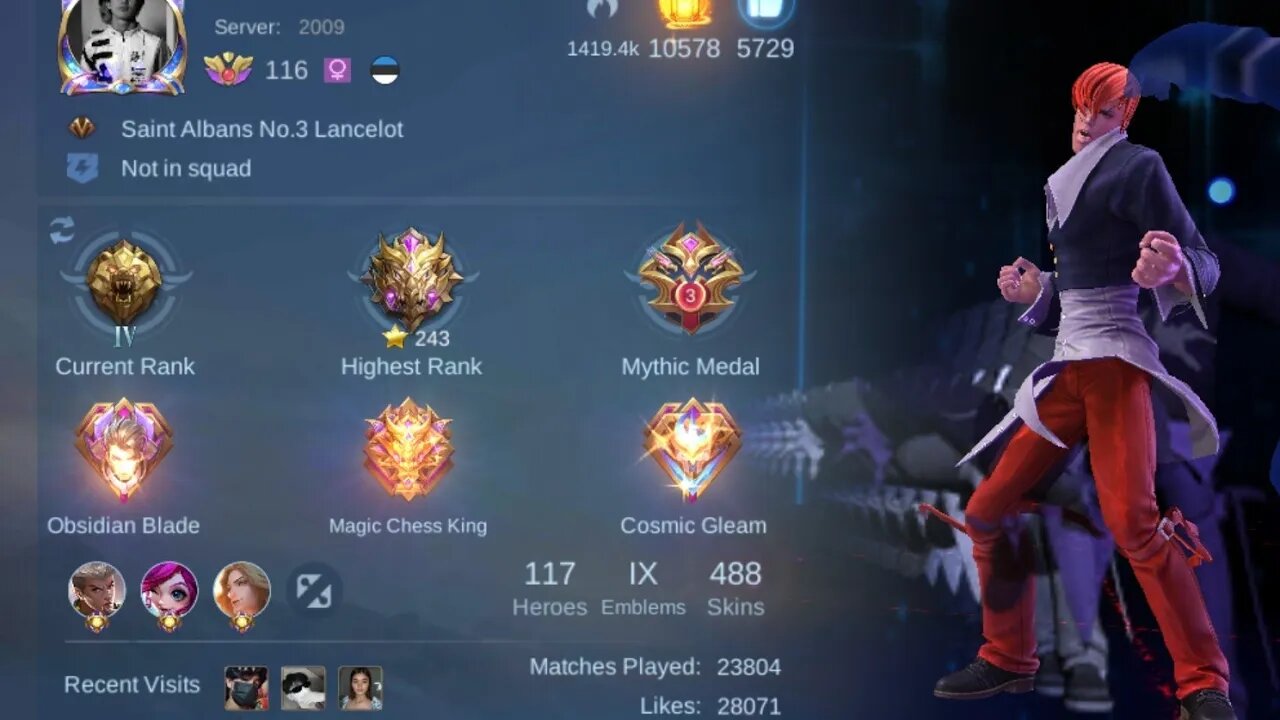 117 Heroes Max Emblems 488 Skins #pyccog