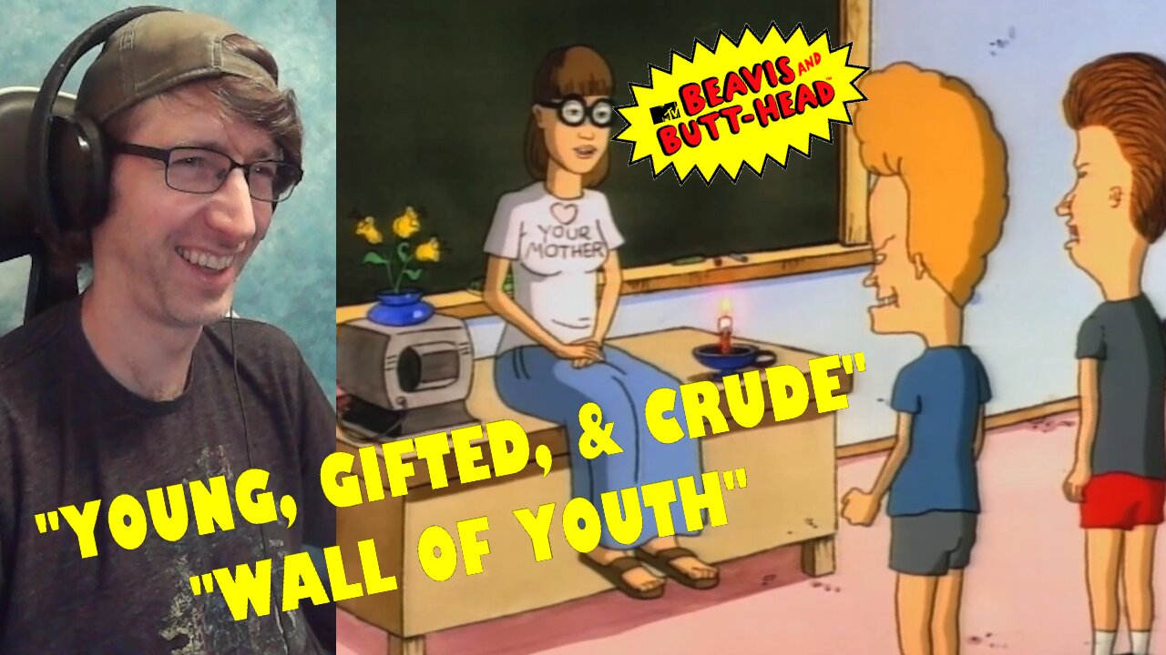 Beavis & Butt-Head (1993) Reaction | Episodes 3x27/4x01 "Young, Gifted, & Crude/Wall Of Youth" [MTV]