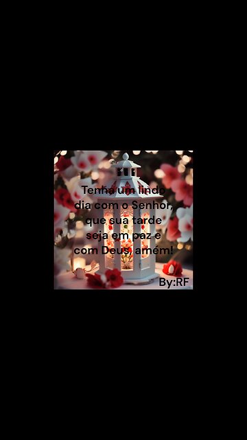 Tenha um lindo dia com o Senhor