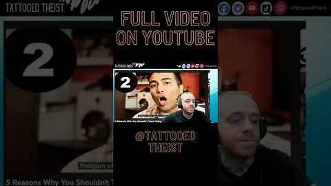 5 Reasons NOT to Teach Religion to your Kids! (full video on my channel) #jesus #god #faith #atheist