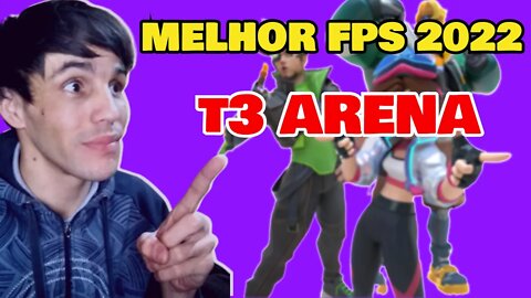 SAIU T3 ARENA NA PLAY STORE MELHOR FPS 2022