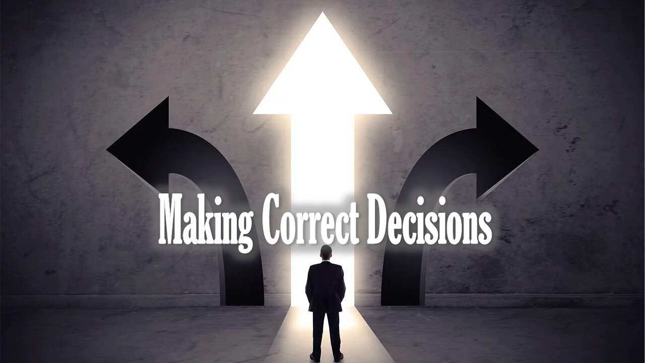 Making Correct Decisions - Sunday Morning Service LIVE Stream 10/6/2024