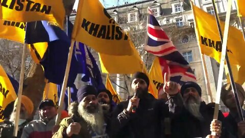 Khalistan Protest | Indian Republic Day London 26th January 2022