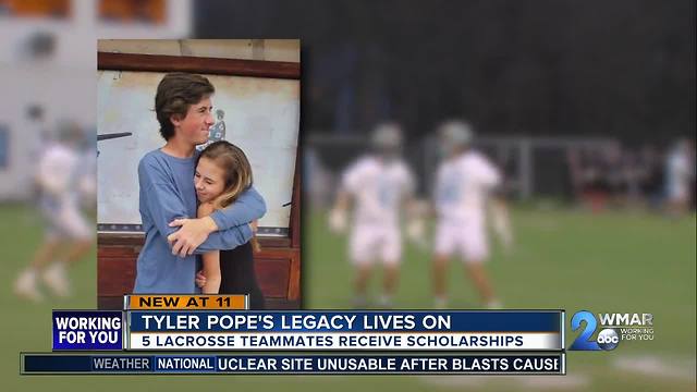 Tyler Pope's legacy lives on one scholarship at a time