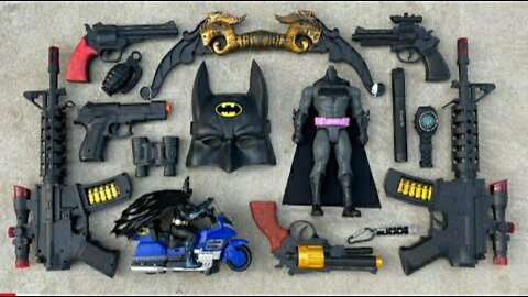 Looking for different model Batman Action Guns & equipment, Special Bow & Arrow, M4A1 AR Gun,Grenade