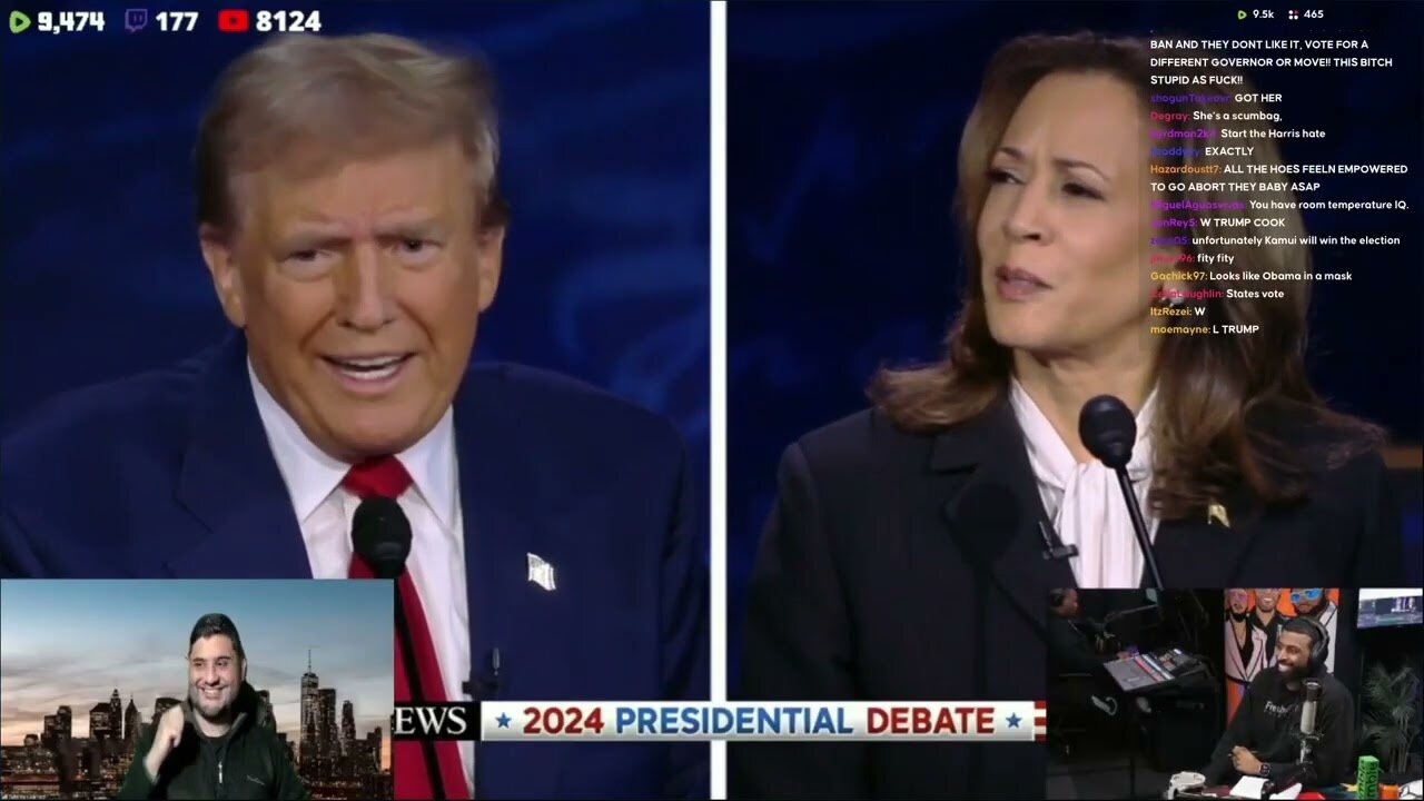 Trump Vs Kamala On Abortion Rights & Student Loans - Roe Vs Wade