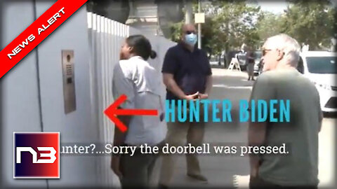 Hunter RUNS When Journalist Shows Up, Parks MASSIVE Billboard Truck In Front of His House