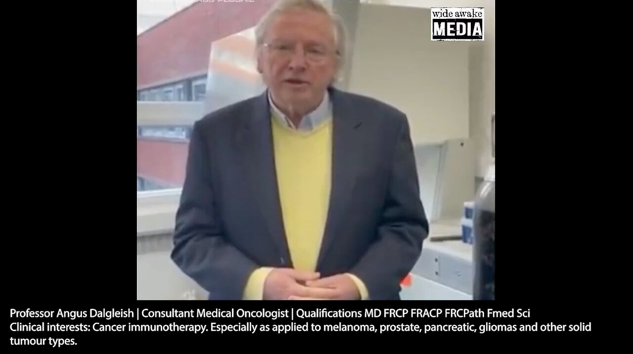 COVID Vaccines | "I Have Patients Who Have Clearly Relapsed (With Melanoma) Following the Booster Vaccine." - Professor Angus Dalgleish | Consultant Medical Oncologist