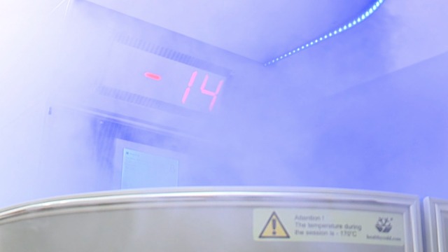 Cryotherapy now used on athletes at Kent State University