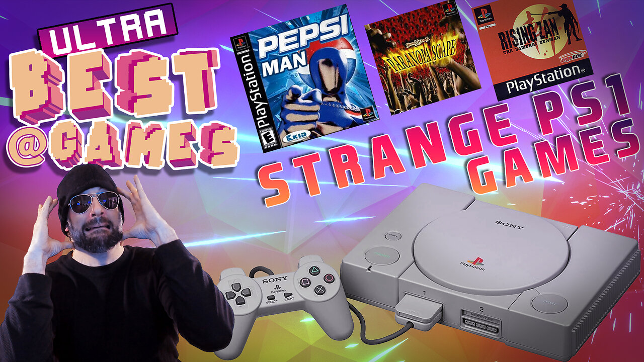 Strange PS1 Games | ULTRA BEST AT GAMES (HD Edited Replay)