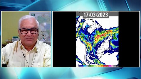 Previsão do tempo mostra chuva em boa parte do País