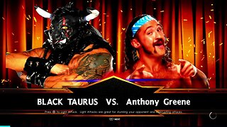 Impact Wrestling Black Taurus vs Anthony Greene