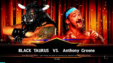 Impact Wrestling Black Taurus vs Anthony Greene