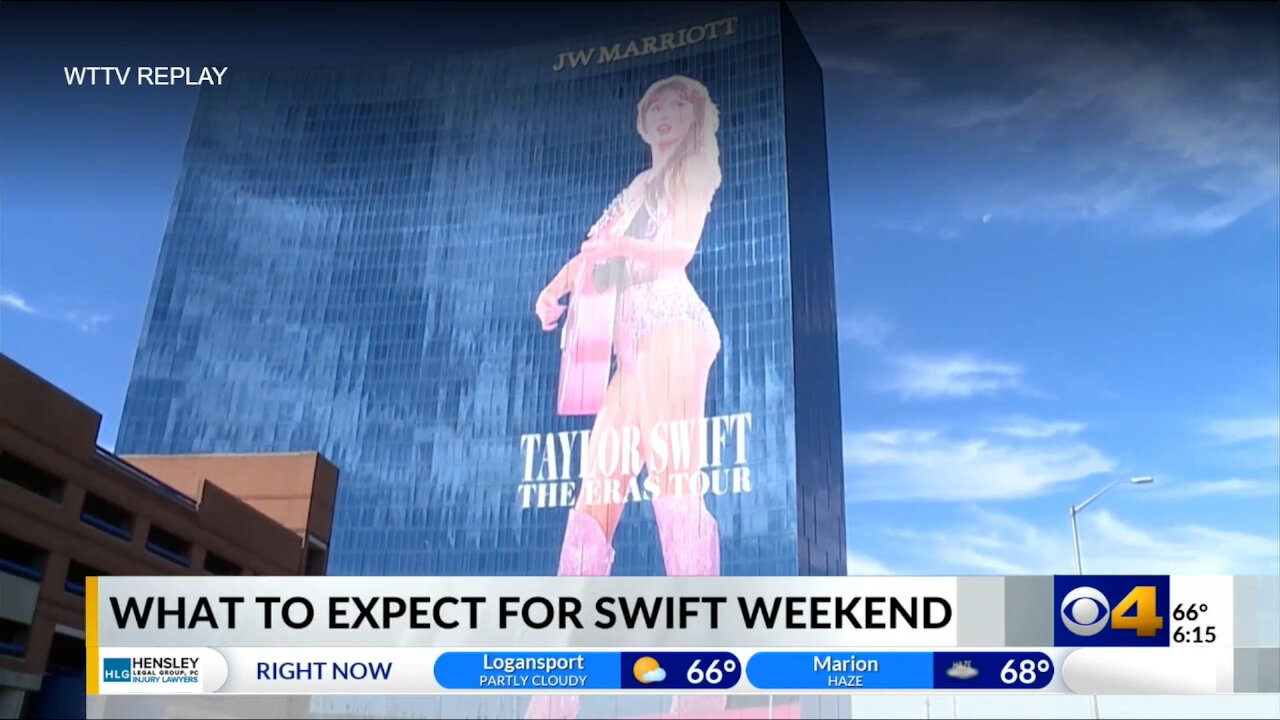 October 28, 2024 - Indianapolis Prepares for Big Taylor Swift Concert Weekend