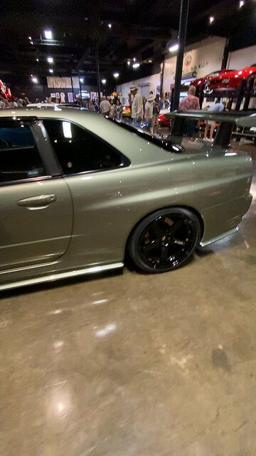 nissan r34 at the marconi museum