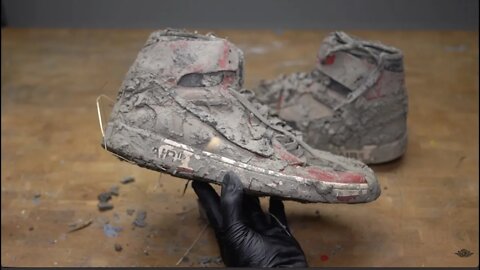 Cleaning The Dirtiest $4000 Off White Chicago 1's