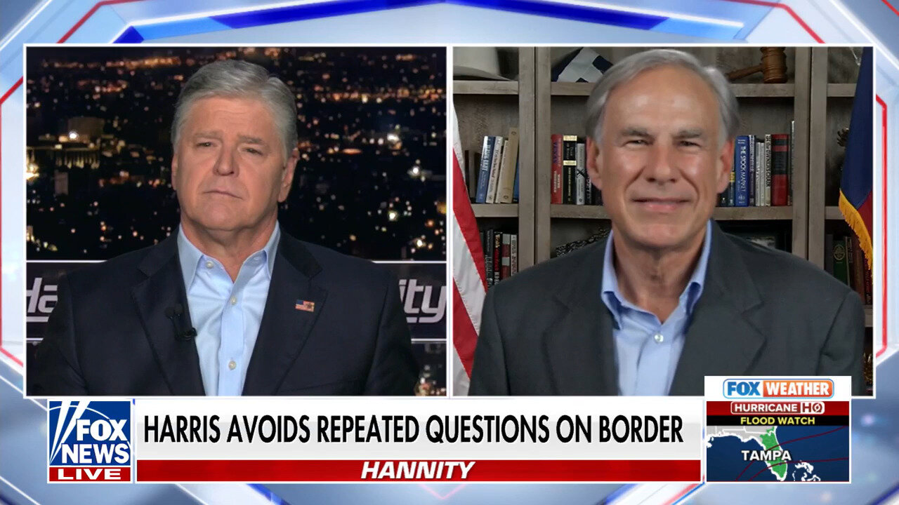 'Flat-Out Lying': Gov. Greg Abbott Reacts To Kamala Harris Pressed On ...