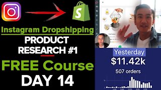 [Free Course 14/21] Instagram Dropshipping: PRODUCT RESEARCH #1 Dropship Spy Winners Method!