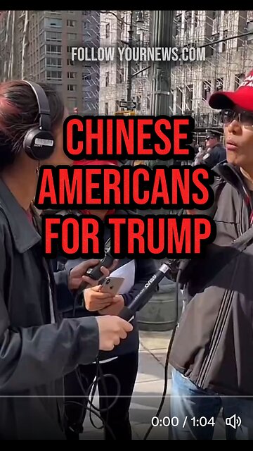 CHINESE AMERICANS VOTING FOR TRUMP