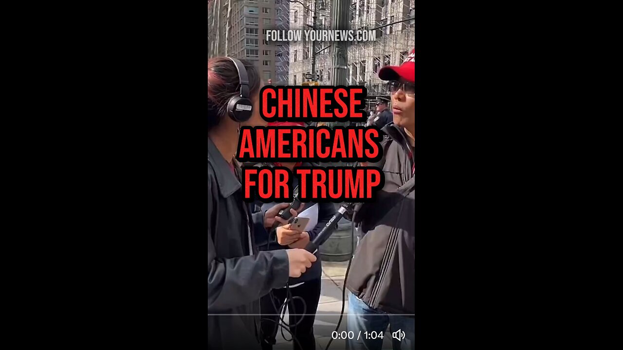 CHINESE AMERICANS VOTING FOR TRUMP