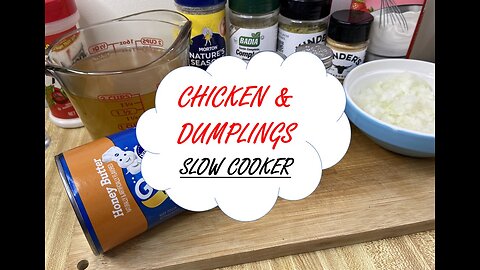 Chicken & Dumplings Crockpot Dump & Go That Will Blow Your Mind!