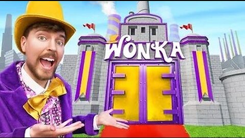 Mr beast: I built Willy Wonka's chocolate Factory!