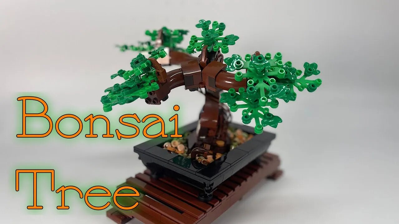 Bonsai Tree Lego Icons Unboxing and Build 10281