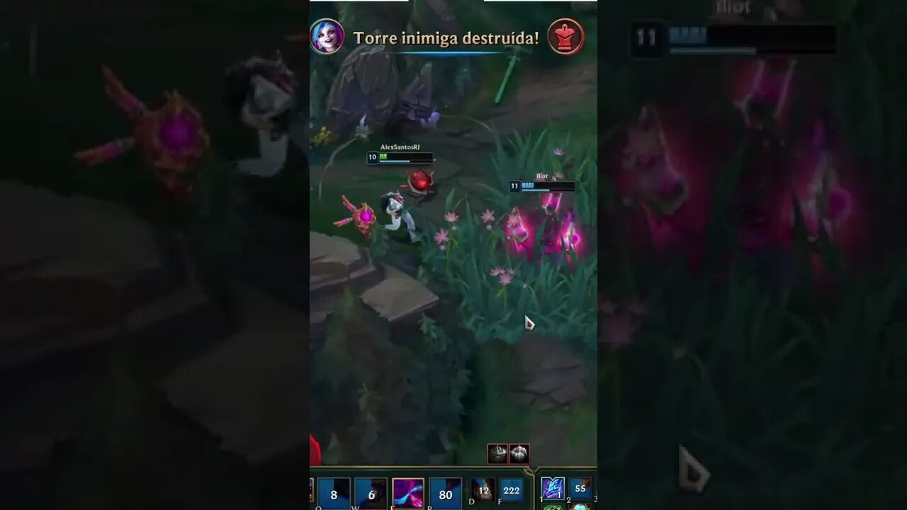 Aquela partida do LoL de Renata Glasc, em que ela manda um Zed pra base!