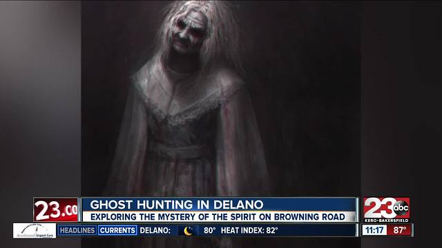 Ghost of a woman haunts Browning Road in Delano