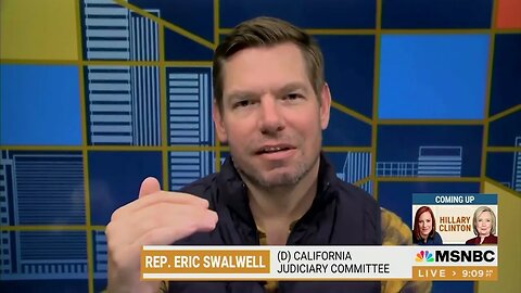 Dem Rep Eric Swalwell Thinks Biden Approval Is Low Because Democrats "Don't Punch Back Hard Enough"