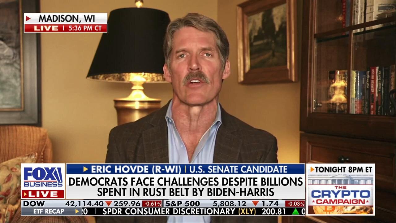 Eric Hovde: Dems said to be at 'disadvantage' without teleprompters