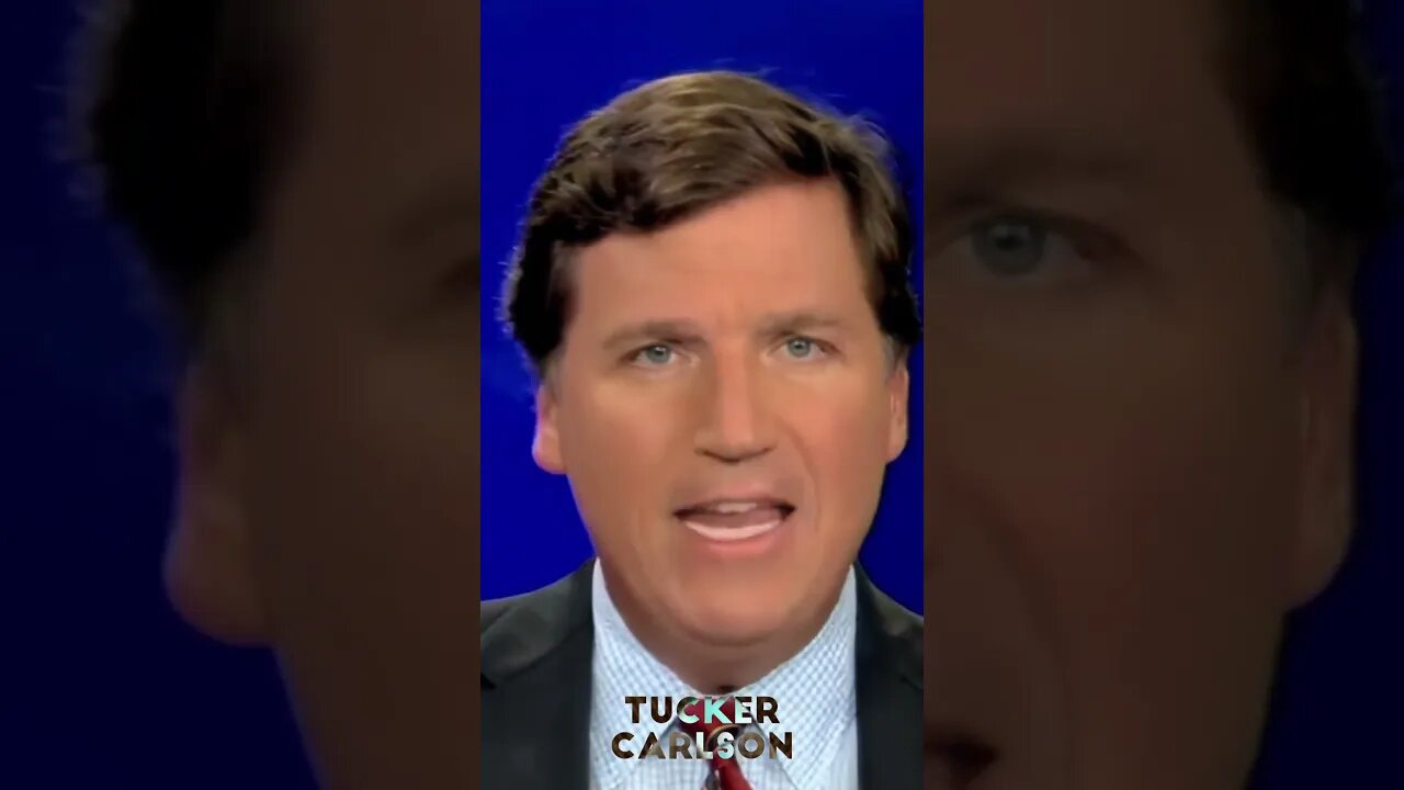 Tucker Carlson, On His Show Last Week