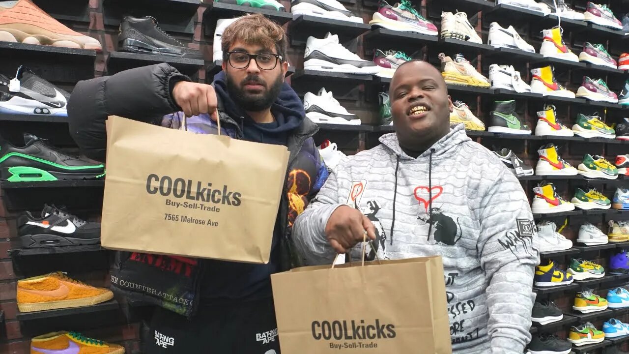 Morray Goes Shopping For Sneakers with CoolKicks