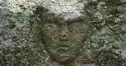Mysterious Human Face Carving Discovered in Kazakhstan