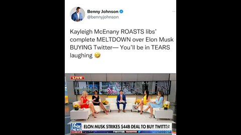 Kayleigh McEnany ROASTS libs’ complete MELTDOWN over Elon Musk BUYING Twitter