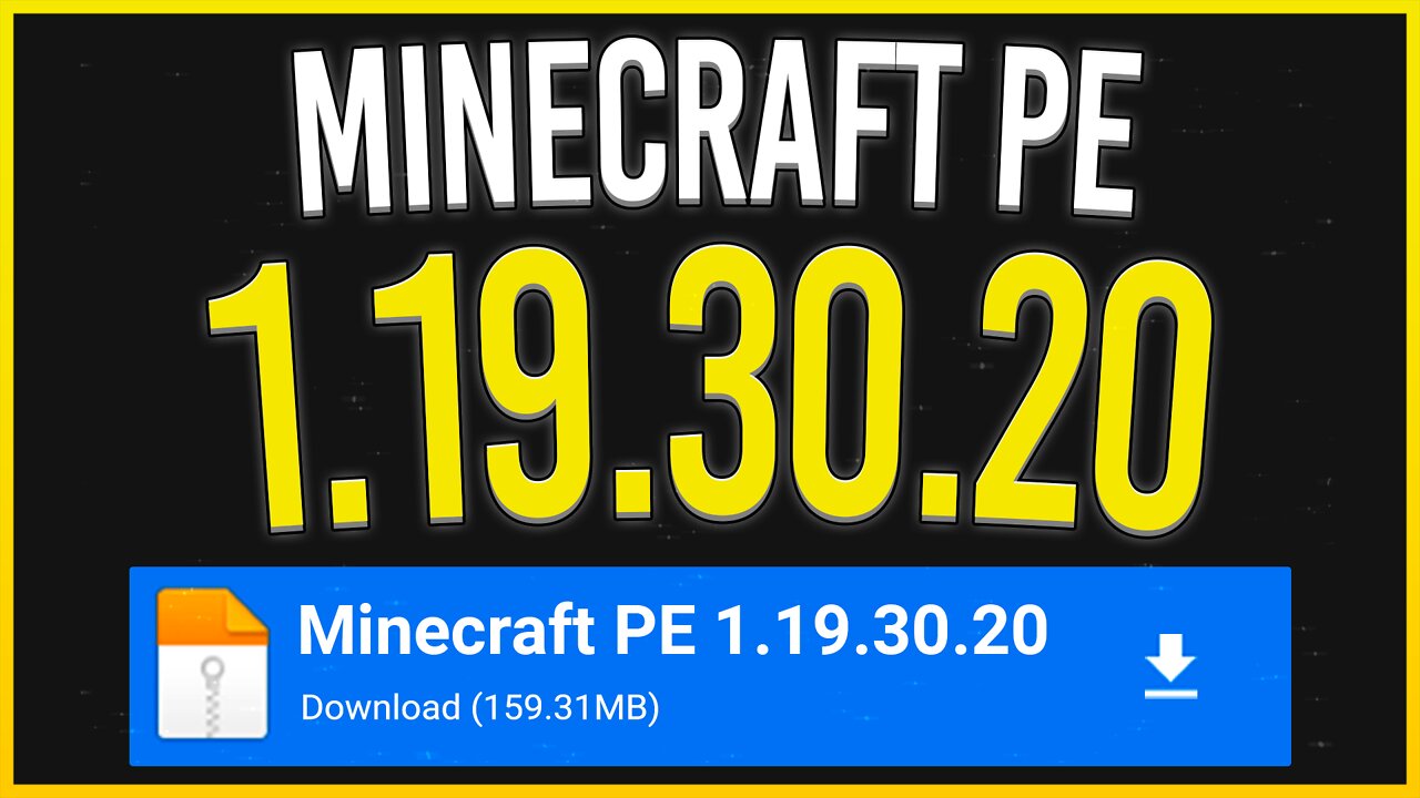 HOW TO DOWNLOAD MINECRAFT PE 1.19.30.20 - MCPE 1.19 - ANDROID - OFFICIAL