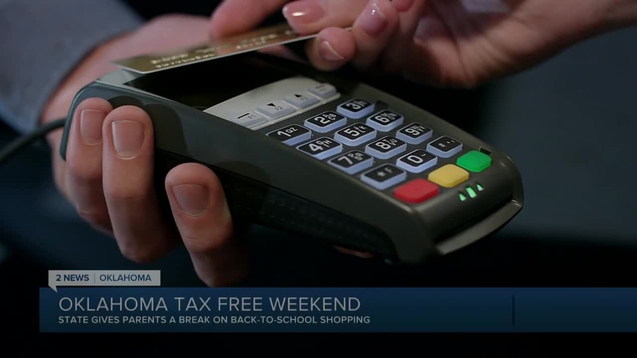 Oklahoma Tax Free Weekend