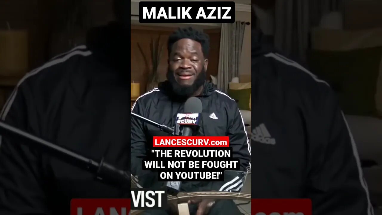 "THE REVOLUTION WILL NOT BE FOUGHT ON YOUTUBE!" | @LanceScurv