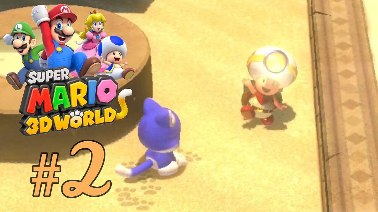 Super Mario 3D World - World 2 Playthrough