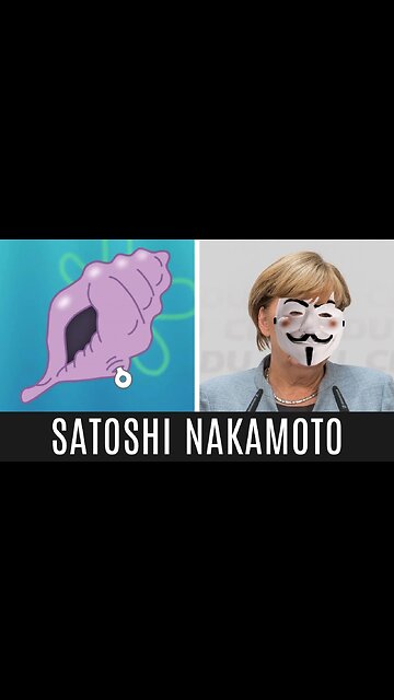 🐚 Angela Merkel ist Satoshi Nakamoto | Magische Miesmuschel klärt auf! #shorts