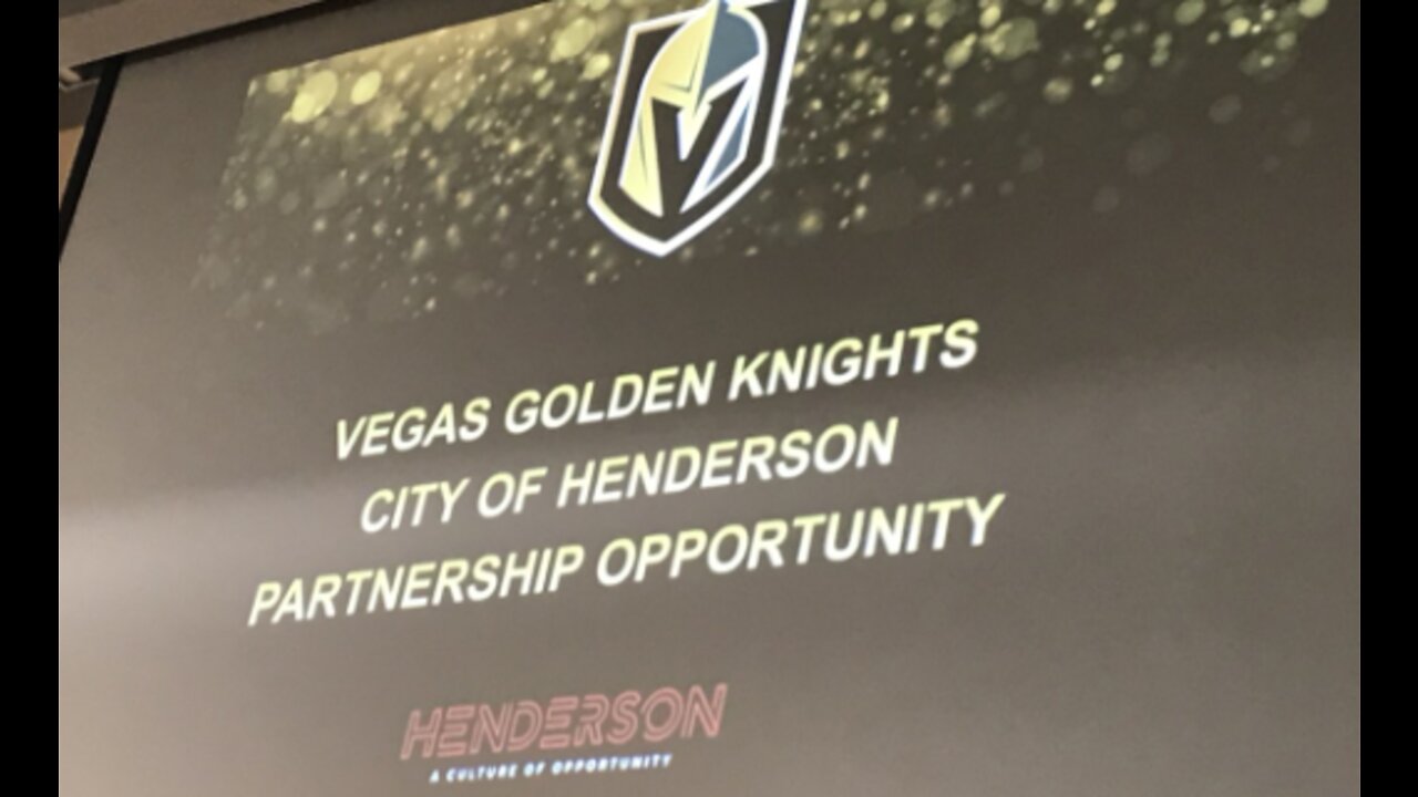 Henderson approves VGK hockey facility