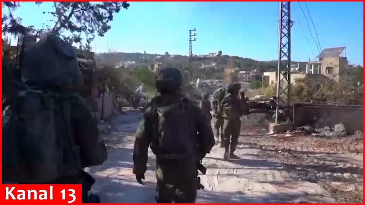 Israeli military video claims to show soldiers raiding bunkers in southern Lebanon