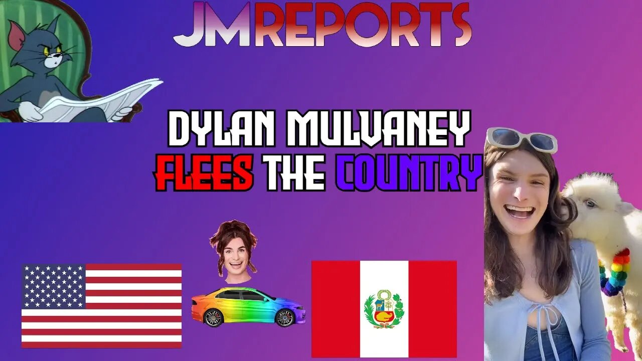 Dylan Mulvaney FLEES the country & heads to Peru with llamas after bud light backlash